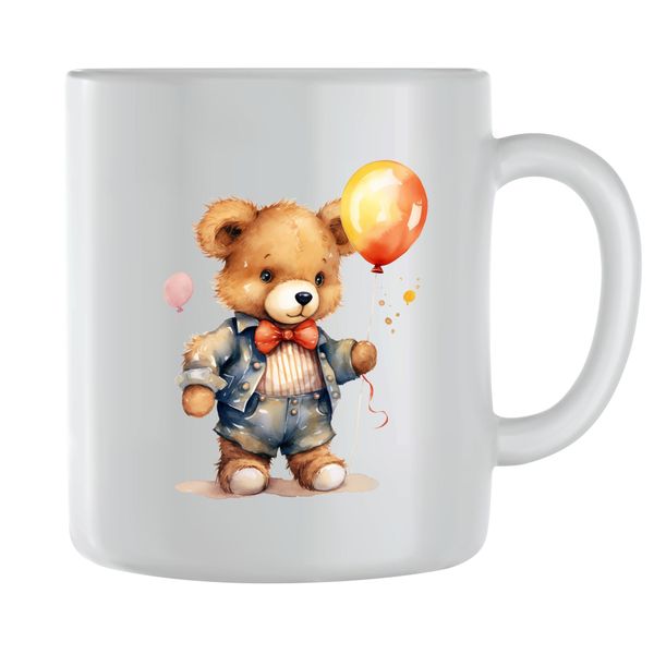 Birthday Coffee Mugs for Men Women Teddy Bear Lovers Graphic Cup Gift 189
