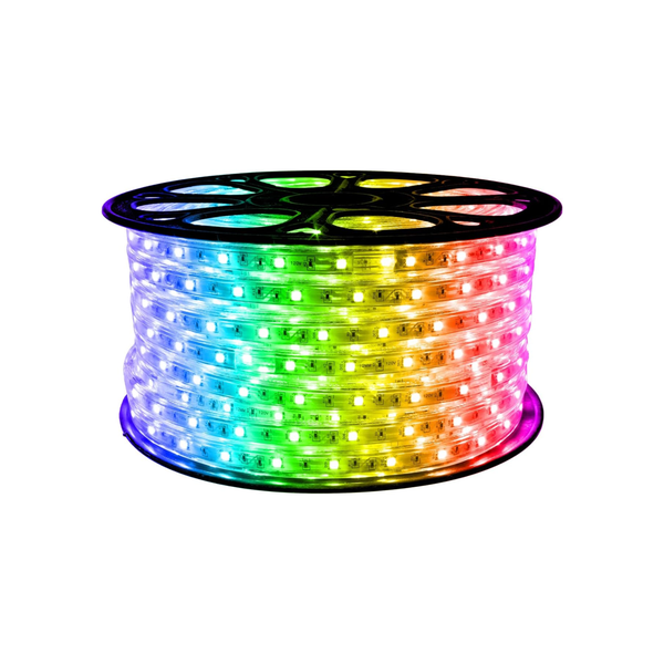 2835 LED Strip Light 220V - 48 LEDs, Six Colors, Dynamic Jumping Effect