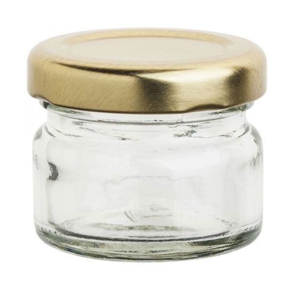 Consol Mini Jar 28ml with Screw On Lid - 48 Pack
