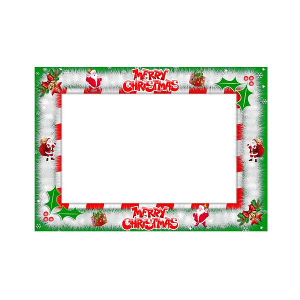 Merry Christmas Wooden Frame (60cm x 40cm)