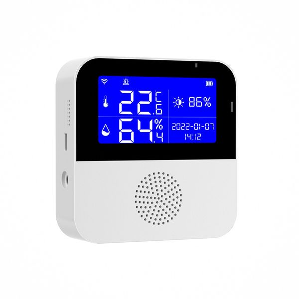 Tuya Smart WiFi ZigBee Temperature and Humidity Sensor with LCD Display