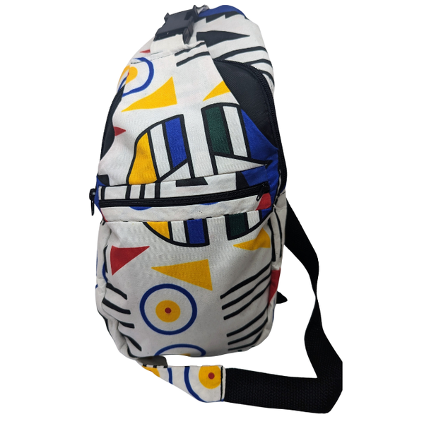 Ndebele Kese African Sling Bag by Tribe Afrique