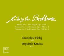Ludwig Van Beethoven: Sonata No. 1 in F Major, Op. 5, No. 1/... (CD / Album)