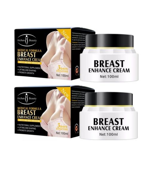 Medical Breast Enhance Cream by Aichun Beauty- 100 ml x 2