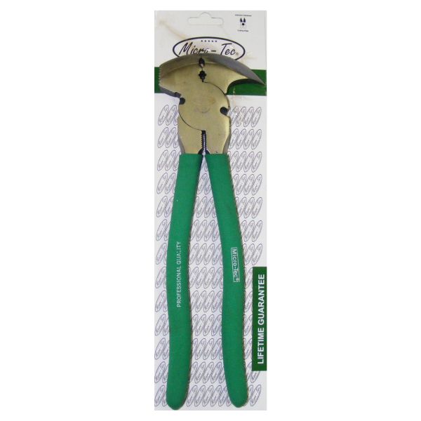 Micro-Tec 250mm Fencing Pliers with Dipped Handles for Secure Grip