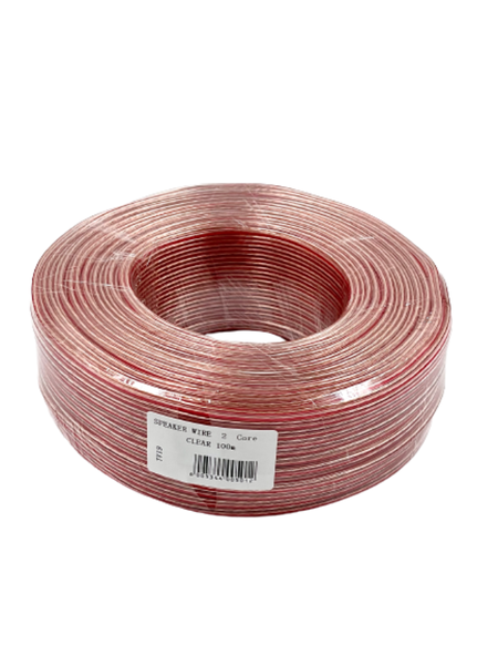 0.5mm 2 Core Speaker Cable for Car Audio and Home HiFi (100meter)