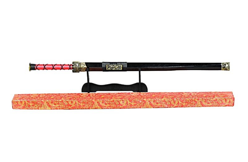 Antique Hand-Forged Sword - Sharp Carbon Steel Blade