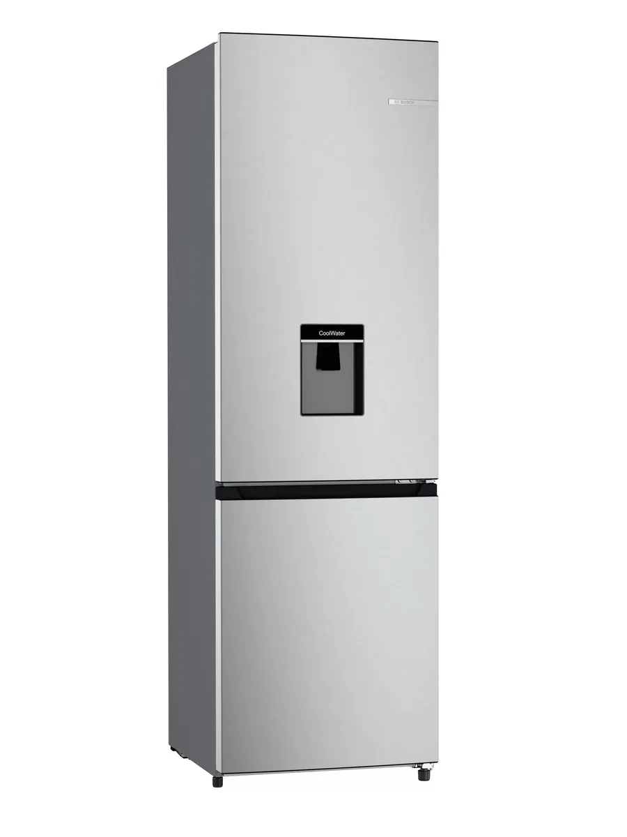 Bosch - 263L Bottom Freezer Fridge - Inox Look