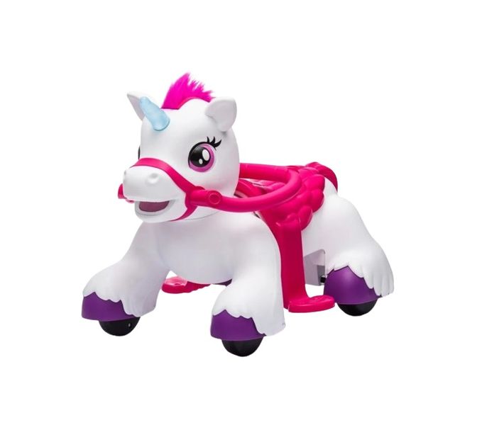 Mystic Glider Unicorn Ride On Car