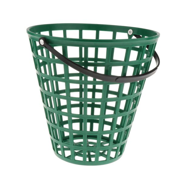 Golf Ball Basket Golf Range Bucket Storage Organizer 25.5x25.2cm Holds