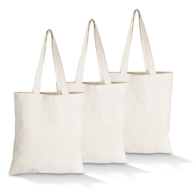 Lifestyle - 100% Cotton Tote Eco Bags 3 Pack | Shop Today. Get it ...
