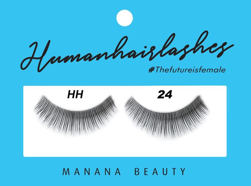 Manana Human Hair Eyelashes - Omari