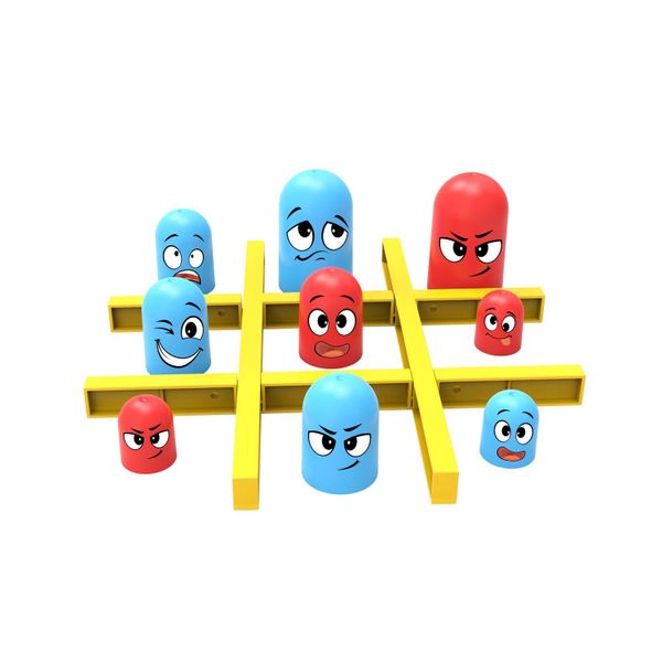Fun tic-tac-toe, parent-child interactive game