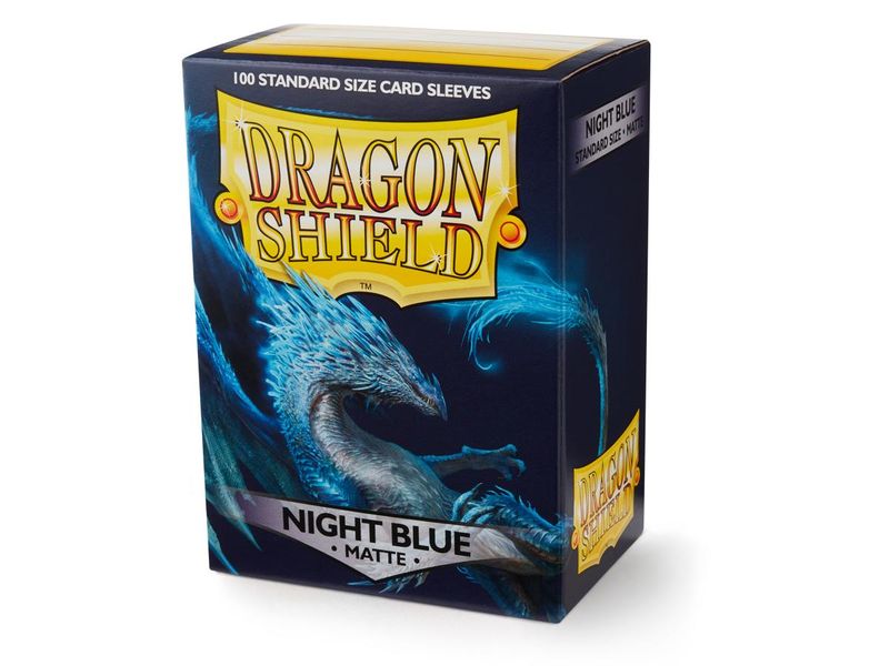 Dragon Shield Night Blue Matte Sleeves