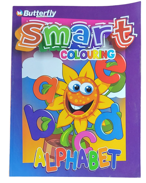 Alphabet Butterfly Smart Colouring