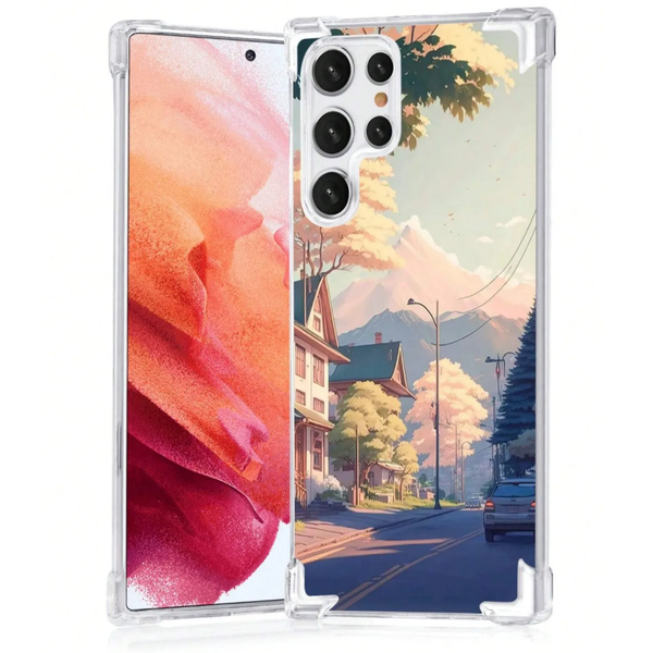 Cover for Samsung Galaxy S23 Ultra - Landscape Design Bumper TPU Case