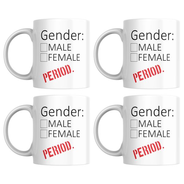 Protest Apparel Mugs - Set of 4