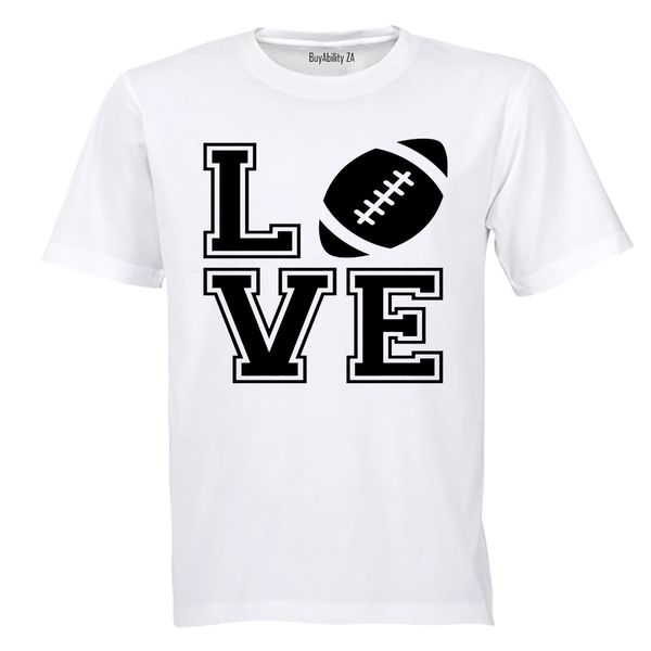 Love Rugby - Mens - T-Shirt - White