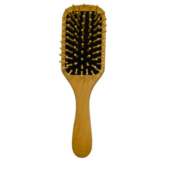 Hair Brush- Natural Wood- 1 Piece