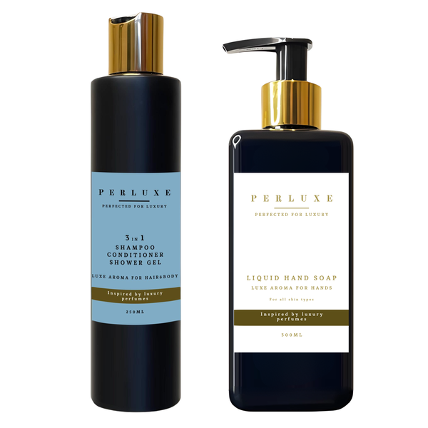 Perluxe Combo for Men/ Perfume Scent/ Shampoo 3in1 &amp; Hand Soap