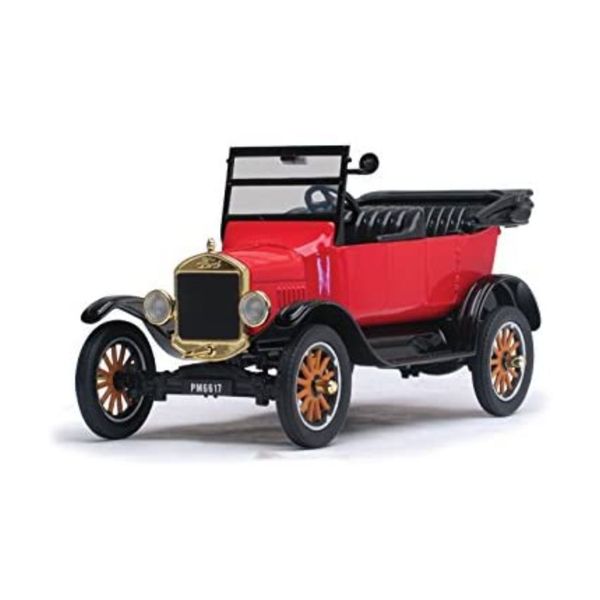 Motormax 1:24 Scale 1925 Ford Model T Touring Red Die-Cast