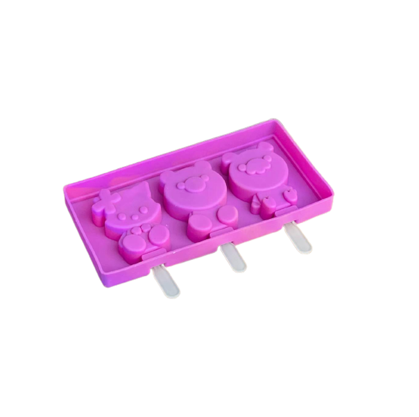 Silastic Ice Cream Mould - Purple