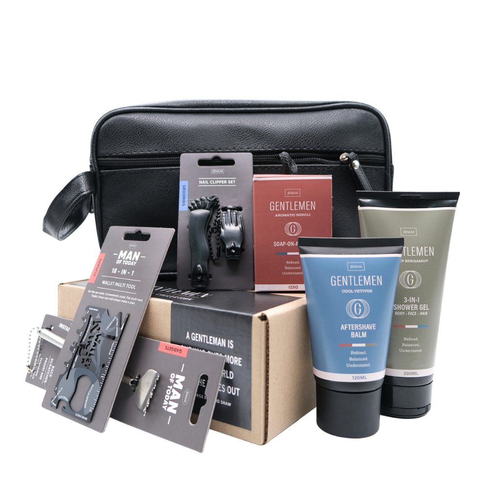 Manグッズセット Gentlemen Gift Box - Men's Gift Set - Essential Grooming and Care