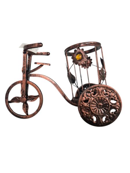 Vintage Bicycle Wine Holder - 40cm ,Decorative Metal Wine Rack