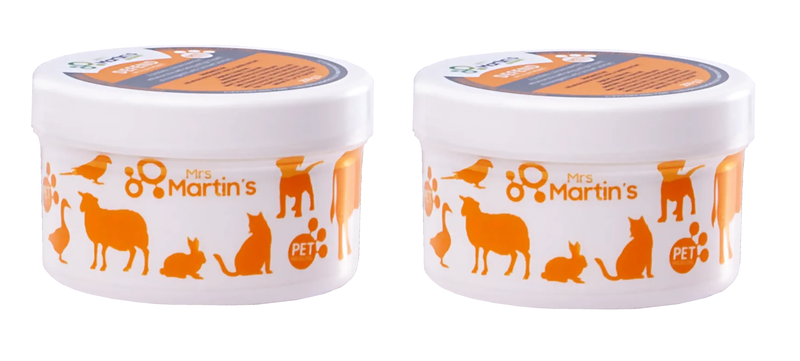 Mrs Martin's DEFEND Pet Probiotic for Dogs, Cats, Horses, Birds 250g 2Pack