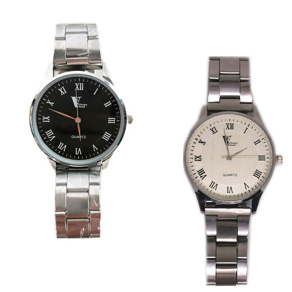 2x Mens Watches Fashion Watches For Men Metal Strap Band Kazan