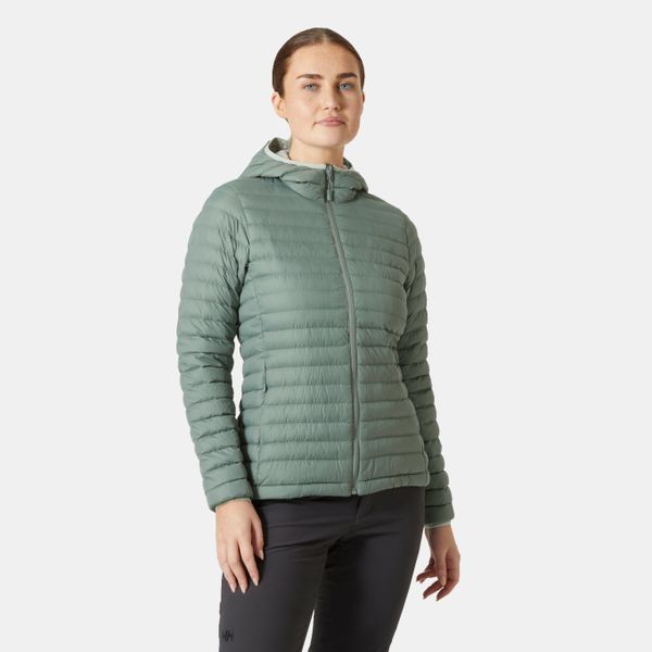 Helly Hansen Women's Sirdal Hooded Insulated Jacket - Grey Cactus