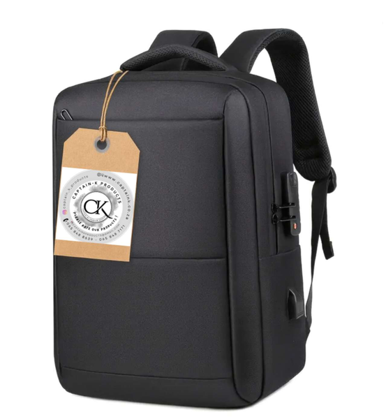 Captain - K - Waterproof Laptop Business Backpack Bag