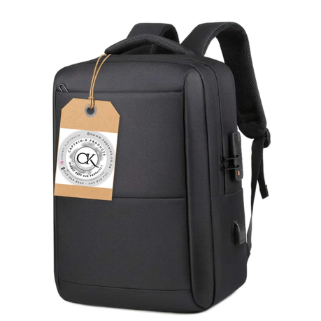 Captain - K - Waterproof Laptop Business Backpack Bag Image