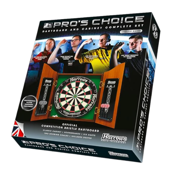 Harrows Pro's Choice Complete Dartboard Set