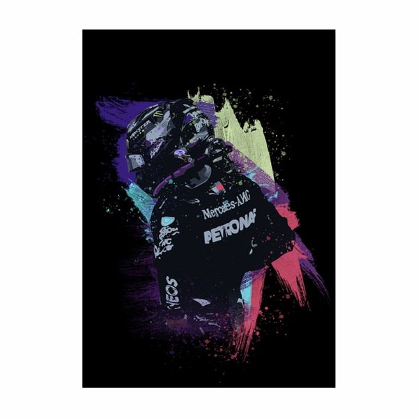 F1 Mercedes Paint - A1 Poster