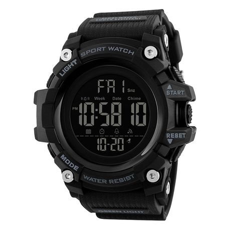 Digital watch with discount stopwatch and timer