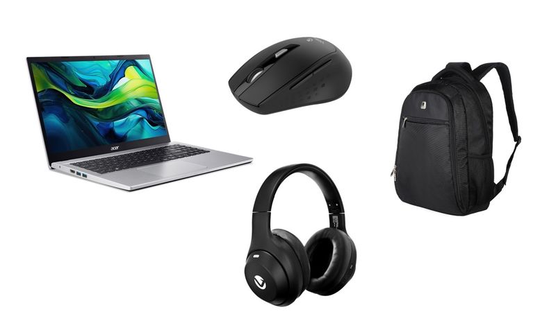 Acer Aspire Lite 16" Core i5 8GB/512GB W11H - Steel Grey(Bag+Mouse+Headset)