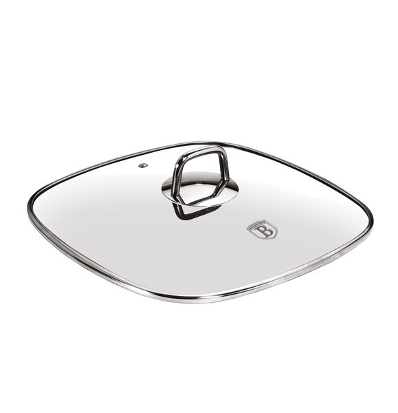 Berlinger Haus 28cm x 28cm Universal Square Glass Lid for Grill Pans