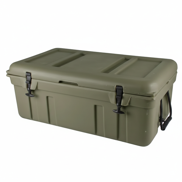 Romer 40L Olive Green Cooler Box - Heavy-Duty Outdoor Storage - 2 Pack
