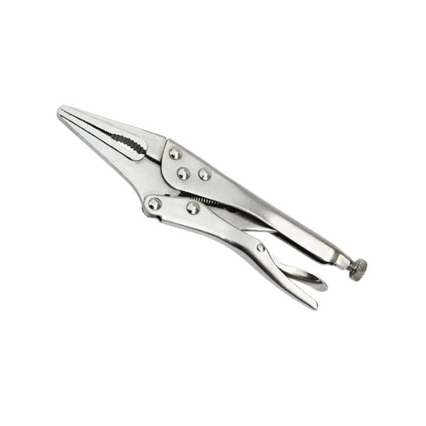 Locking Pliers Long Nose Straight Jaw Lock Vise Grip Clamp Hand Tool