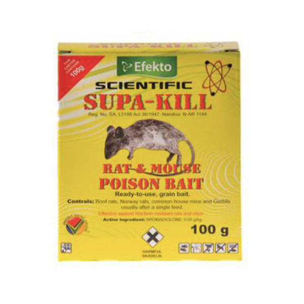 Efekto Pest Control - Supa Kill Rat &amp; Mouse Poison - Pack of 2