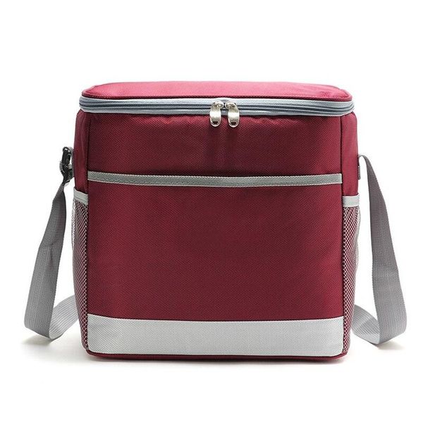 40x23x27cm Large Capacity Insulation Portable Oxford Lunch Bag