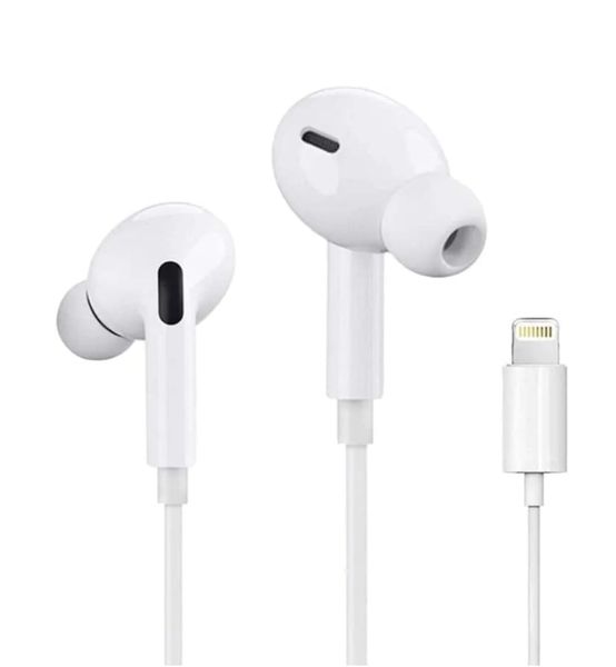 Lightning Wired Stereo Sound Headset Compatible with iOS 7 To 14 Series GP