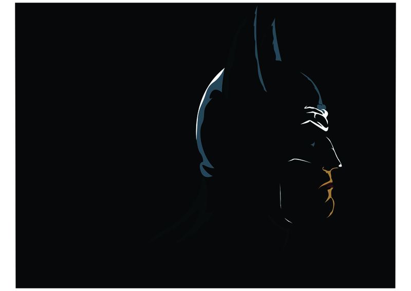 Laptop Skins - Batman's Face - Stickers - Vinyl