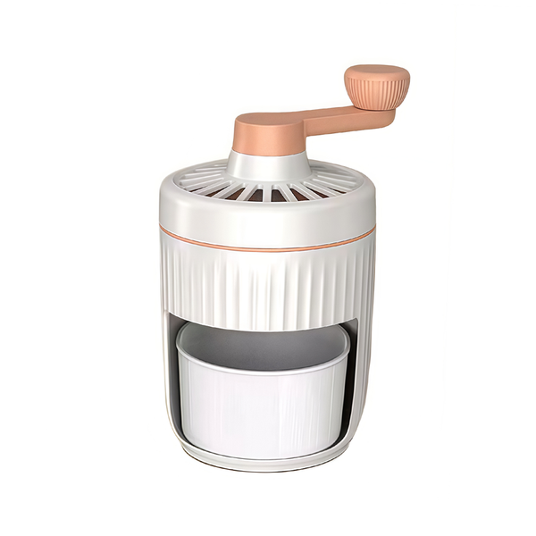 Hand-Operated Ice Crusher, Mini Smoothie Maker, Portable Crank Ice Crusher