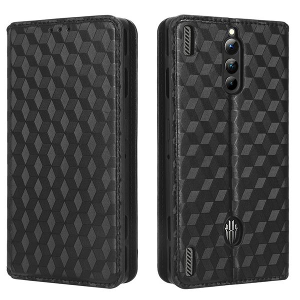 Shockproof Leather Cover Compatible With ZTE nubia Red Magic 8 Pro Plus