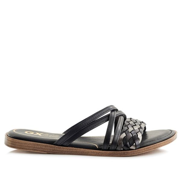 Green Cross Gx&amp;Co B2 Interlace Vachetta Slip On 52190 Black