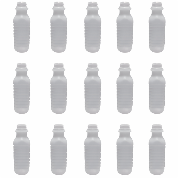 500ml Milkshake Bottle - Leakproof, Durable &amp; Convenient Storage (15 Pack)