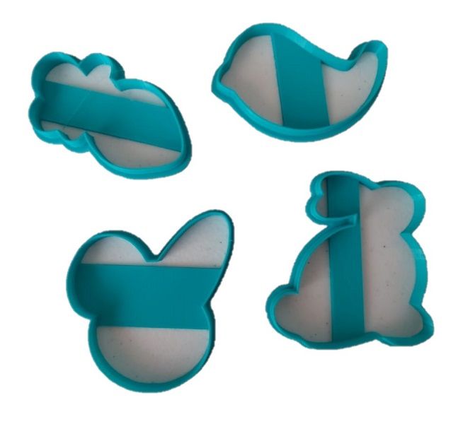 Easter cookie cutter set cute