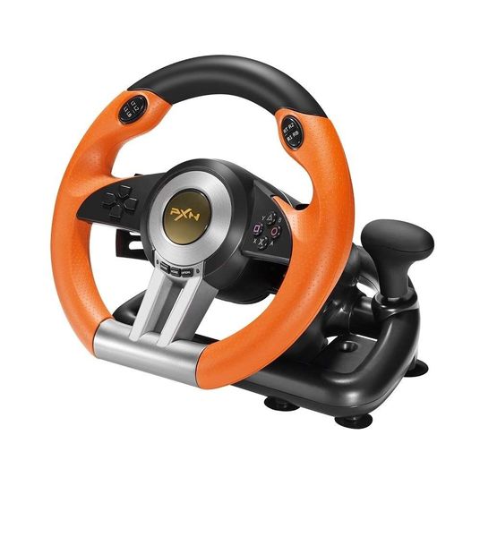 Racing Steering Wheel Game Connectivity With USB V3 Pro Black